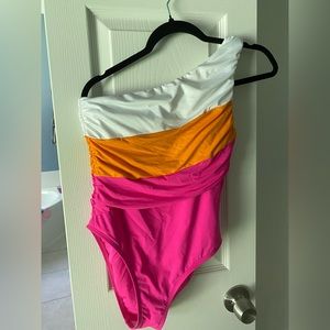 La Blanca One shoulder swimsuit